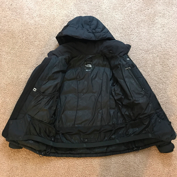 Black North Face Puffer Jacket - Picture 4 of 6